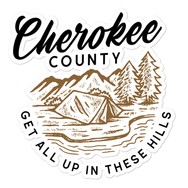 Cherokee County Sticker